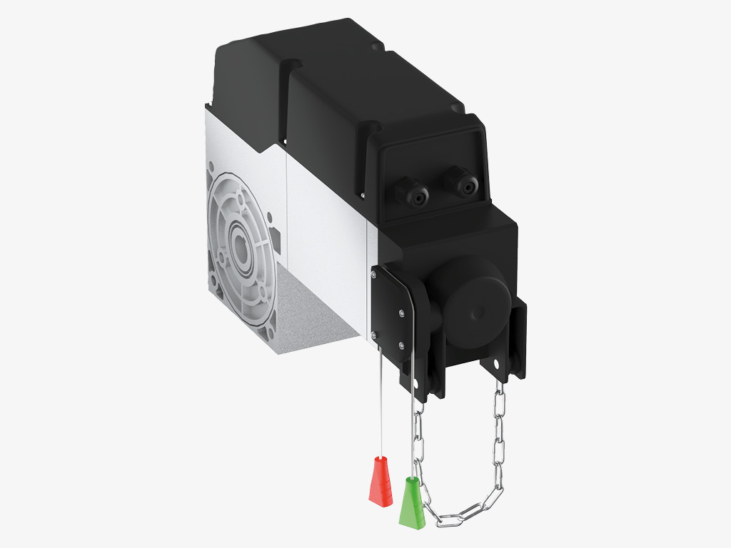 SHAFT-120 yoki SHAFT-200 privodi. Ochingan joyning maydoniga qarab tanlanadi.